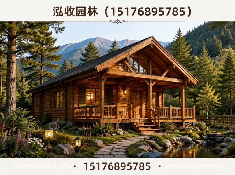 鸡西京津冀防腐木工程展示图